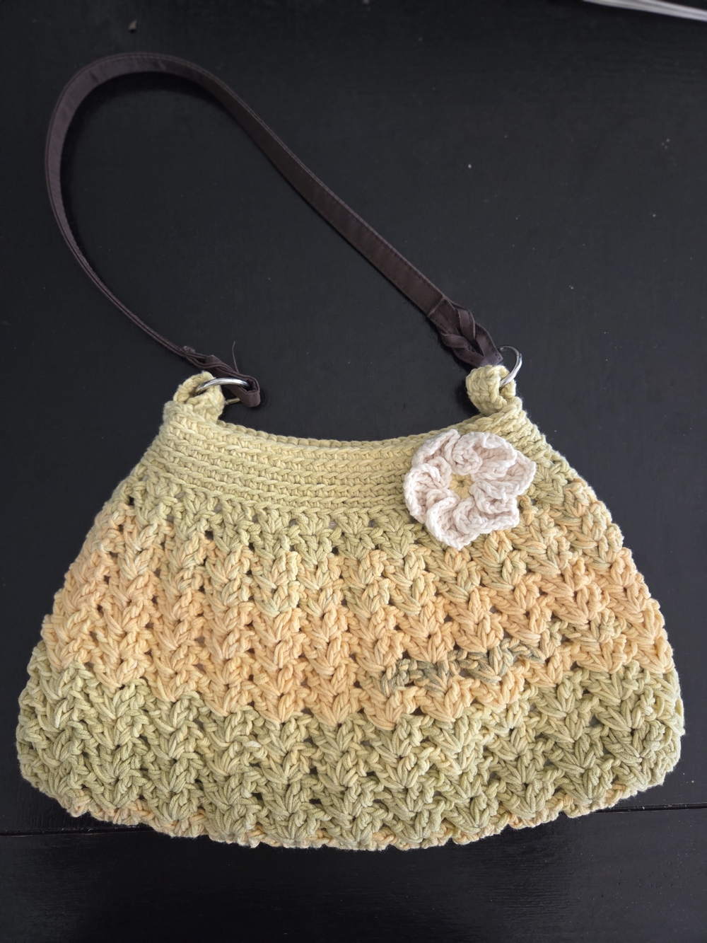 Crochet Bag
Handmade crochet bag with a boho vibe.